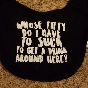 Inappropriate bib.